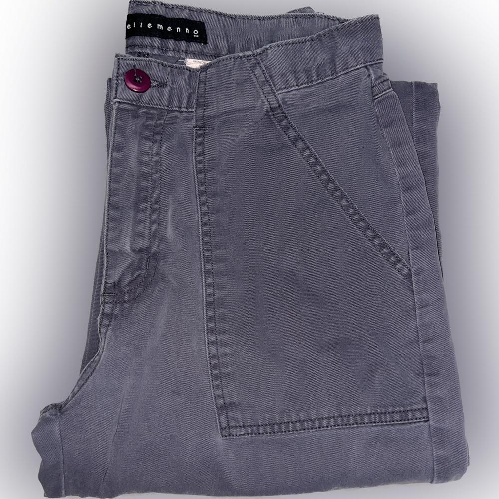 Ellemenno Gray/Blue/Purple Cargo Pants